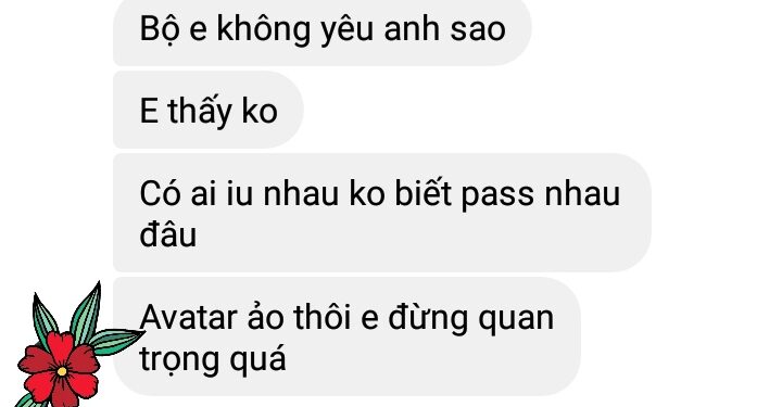 Người yêu muốn share nick game và Facebook