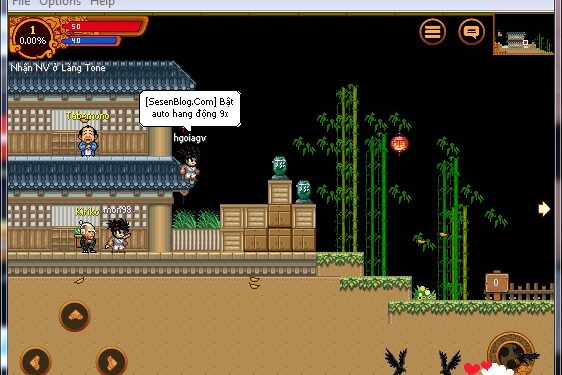 Ninja 148 Auto Pk Âm Cài Map Fix Lock, Thêm Hd9x, Auto LBHD