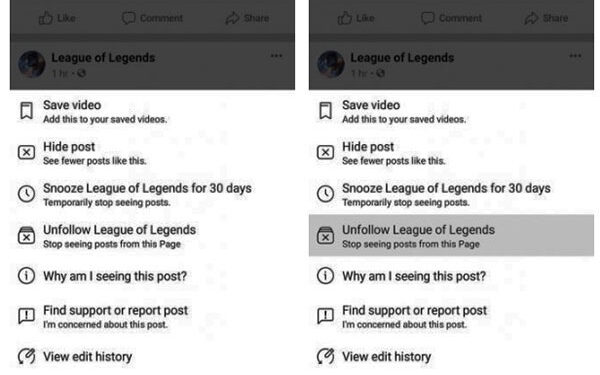 Cách tạm ẩn bạn bè trên Facebook, Twitter và Instagram