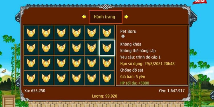 Ninja School: Có thể bạn chưa biết về Pet Boru