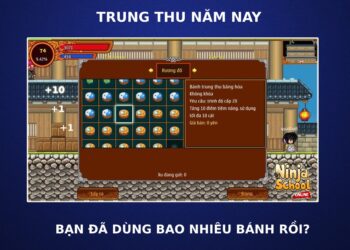 Bánh trung thu phong lôi, băng hỏa trong Ninja School