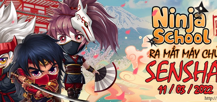 Ninja School ra mắt máy chủ SenSha mới