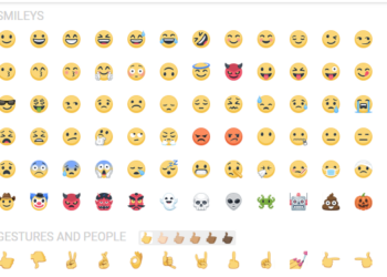 Tổng hợp đầy đủ các biểu tượng Emoji Facebook mới nhất
