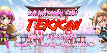 Ninja School: Ra mắt máy chủ mới Tekkan