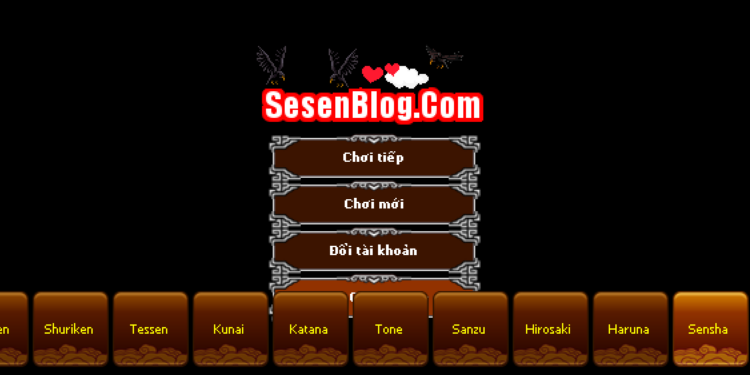 Tổng hợp phiên bản hack mod Ninja cho server Sensha mới
